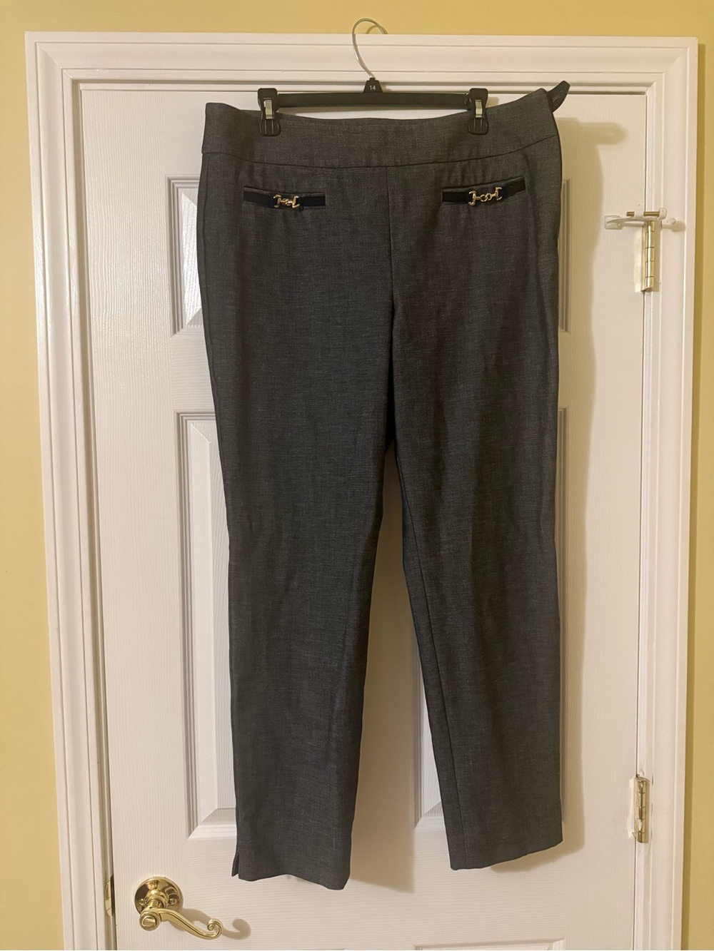 Talbots Gray Ankle Pants